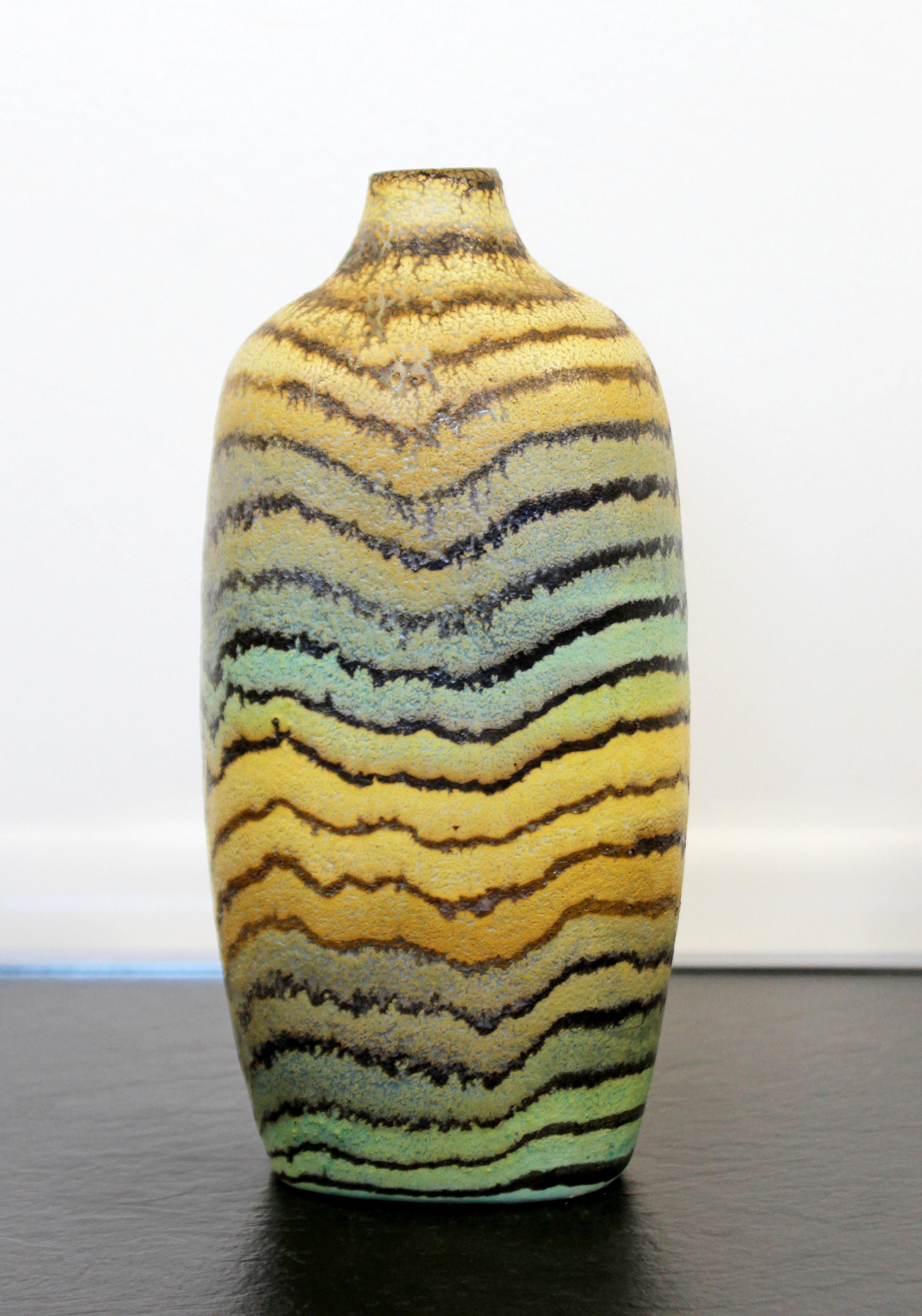 Mid-20th Century Mid-Century Modern Rare Marcello Fantoni Raymor Ceramic Art Vase, Italy, 1950s