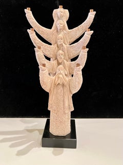 Mid-Century Modern Rare Menorah by Austin Sculpture