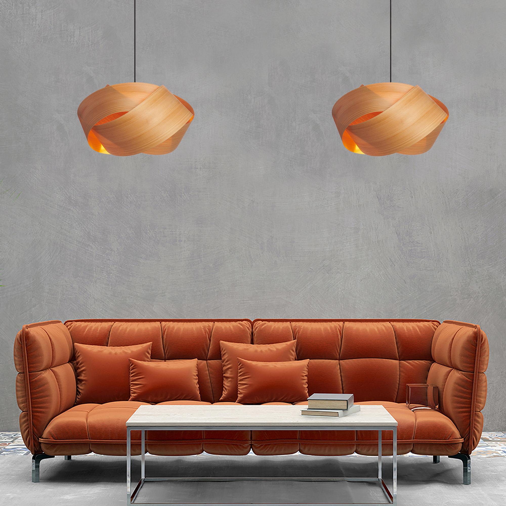 Colgante de madera de ciprés moderno de mediados de siglo 19 Escandinavo moderno en venta