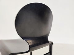 Set di 4 sedie di metà secolo nello stile di Afra & Tobia Scarpa, Molteni, 1960