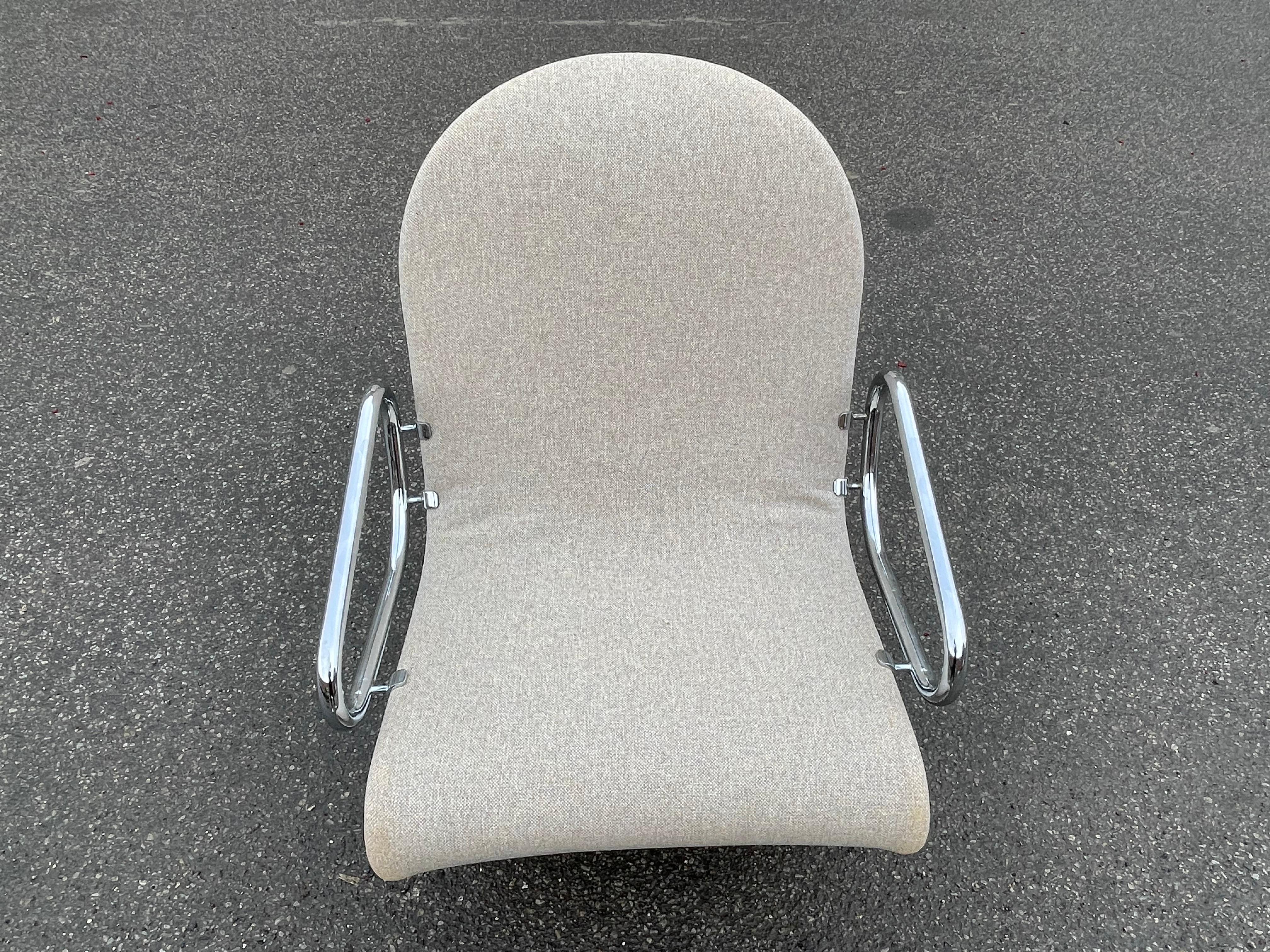 Danish Mid-Century Modern Rare Verner Panton Chair  For Sale