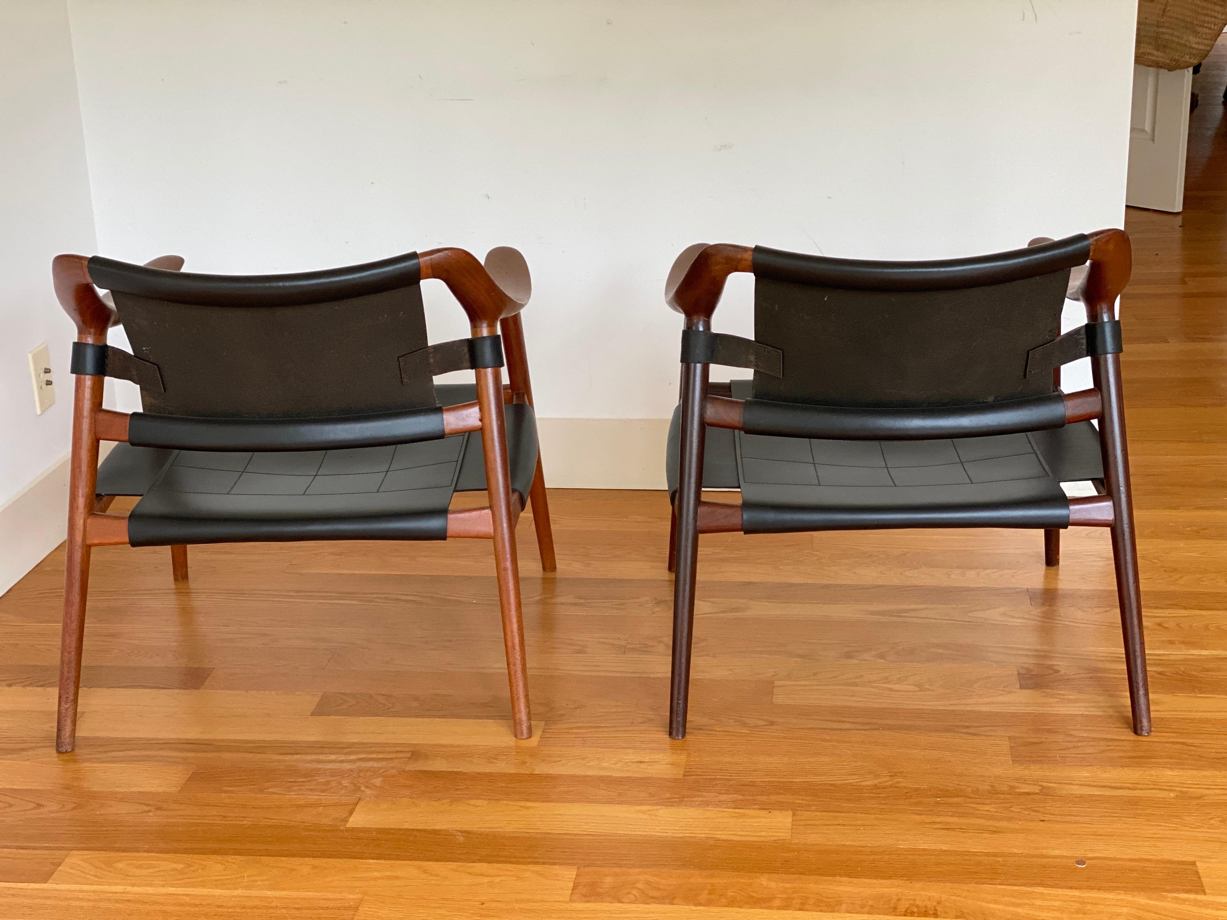 Scandinavian Modern Mid-Century Modern Rastad & Relling Bambi Lounge Chair by Gustav Bahus