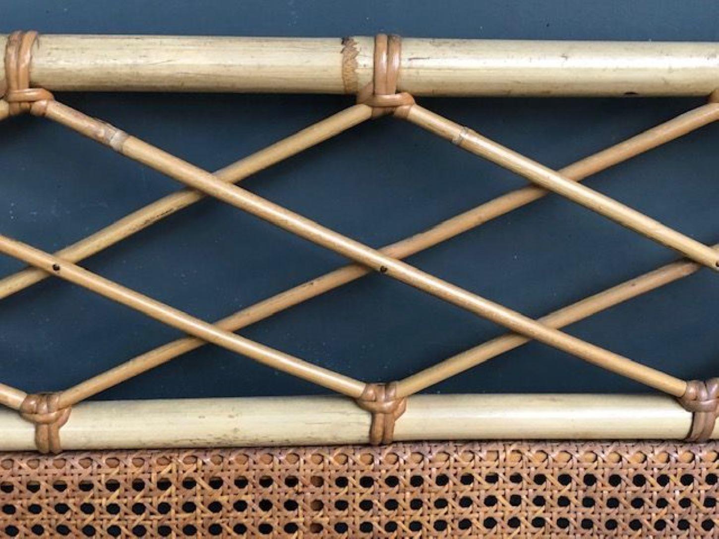 king cane headboard