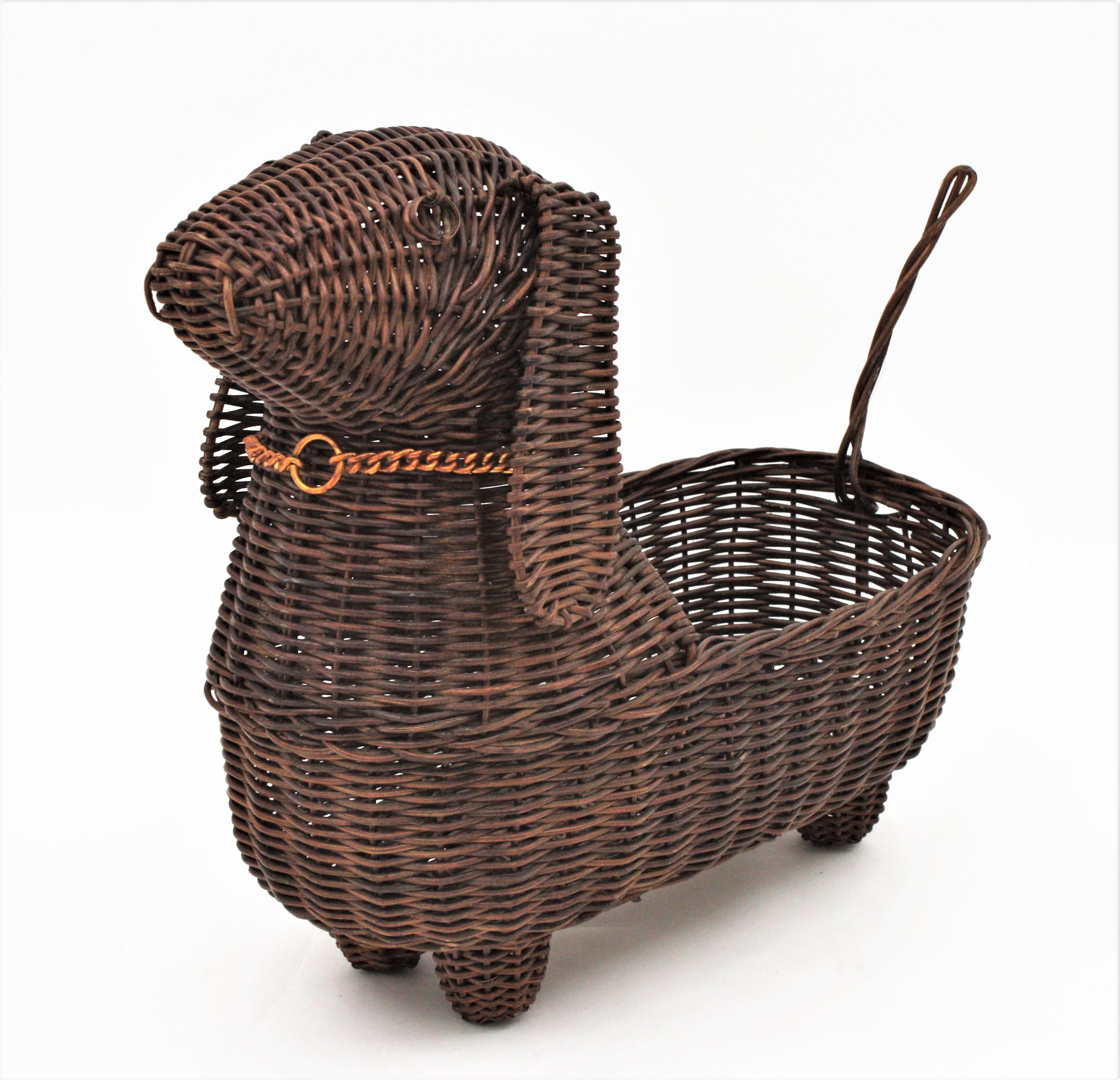basket dog bed