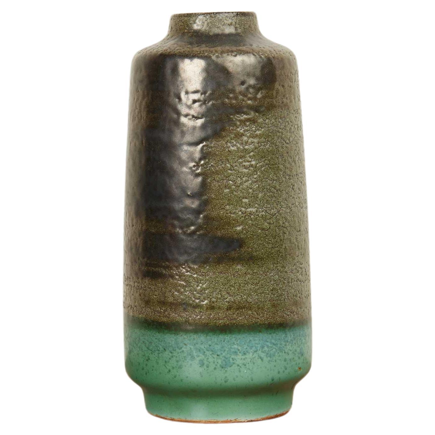 Mid-Century Modern Ravello Green Ombre Vase - German  For Sale
