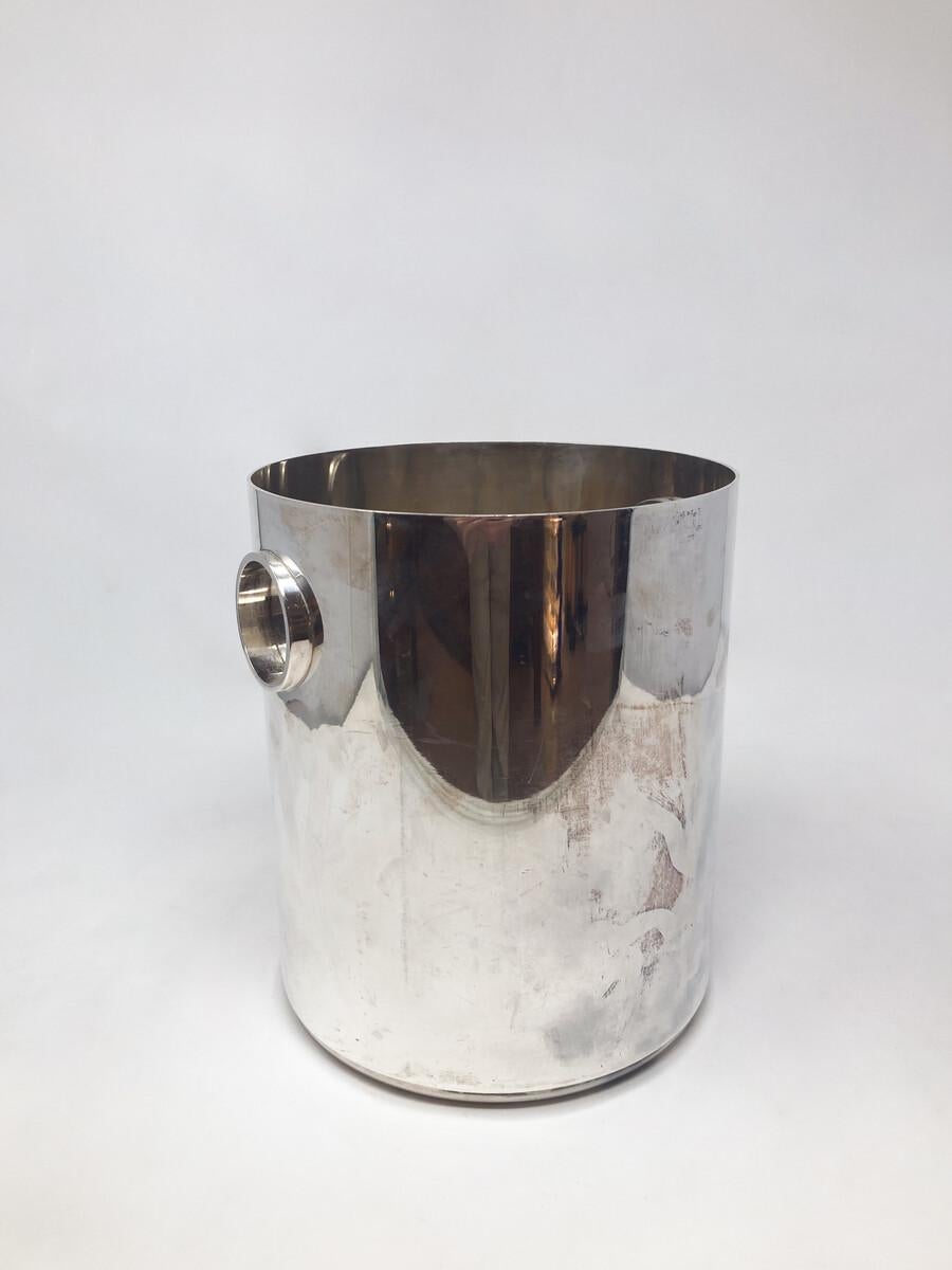 Mid-Century Modern Ravinet Denfert Champagne Bucket, 1970s In Good Condition For Sale In Brussels, BE