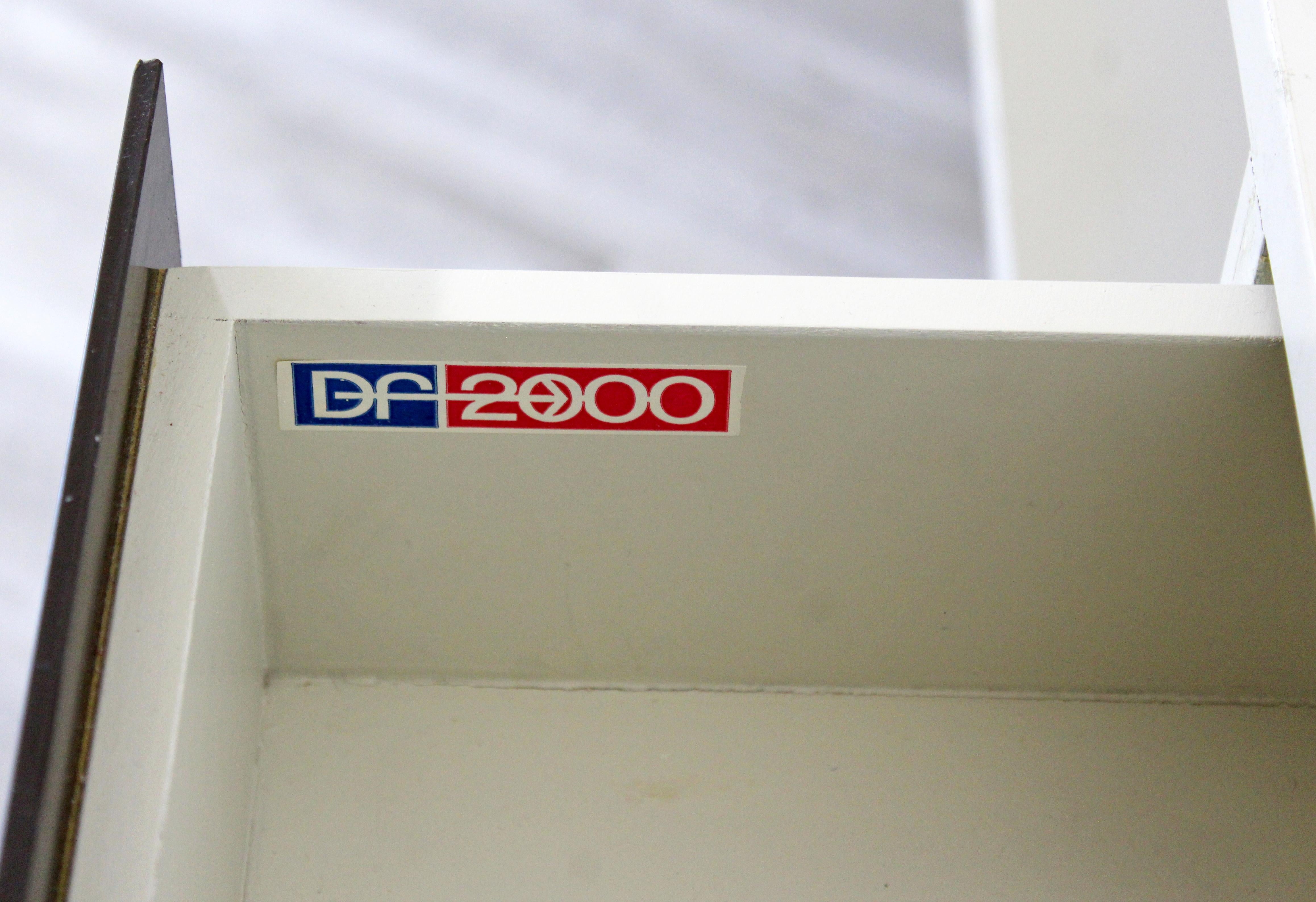 Mid-Century Modern Raymond Loewy DF-2000 2-Sided Coffee Console Bench Table 4