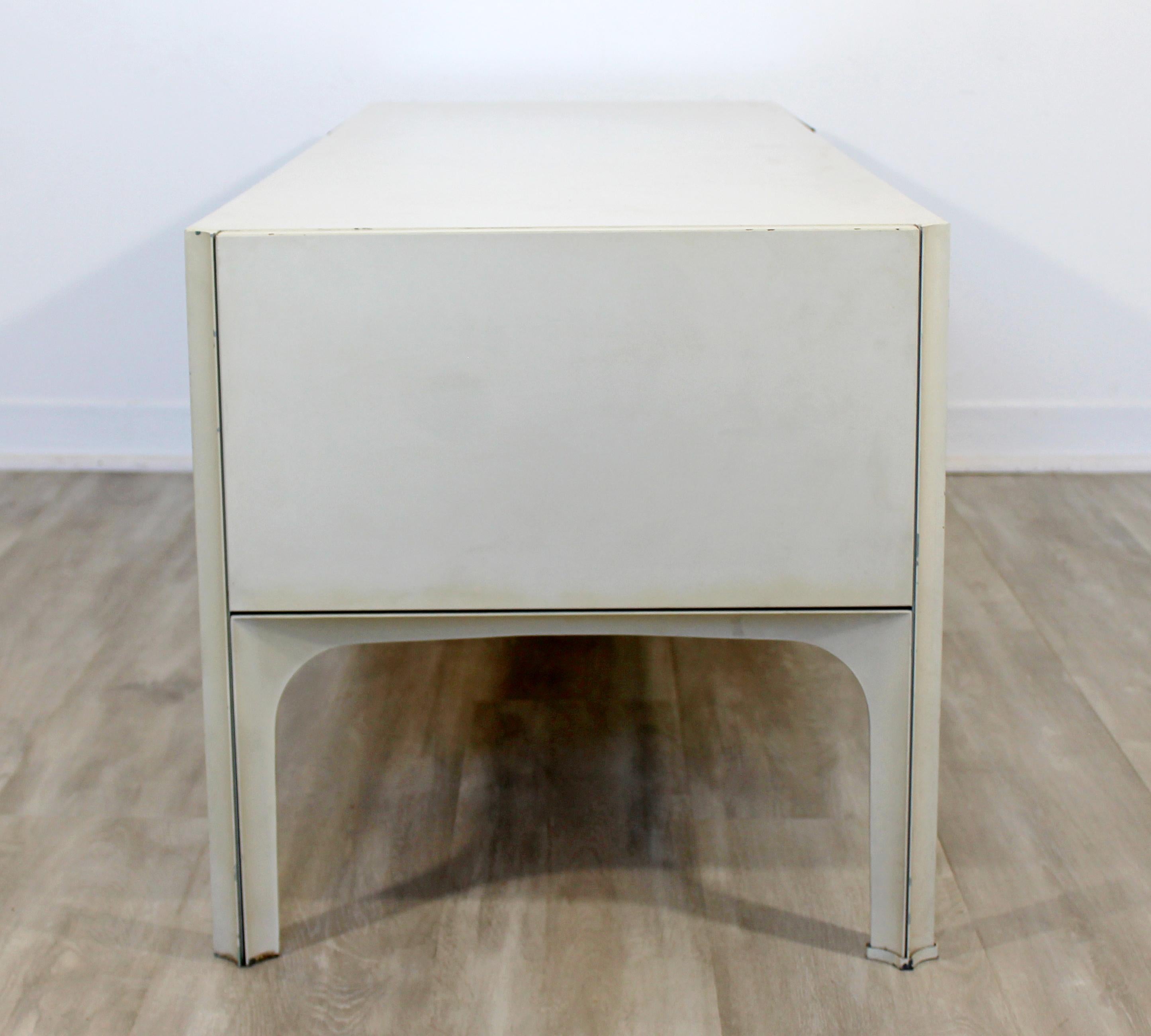 Mid-Century Modern Raymond Loewy DF-2000 2-Sided Coffee Console Bench Table 1