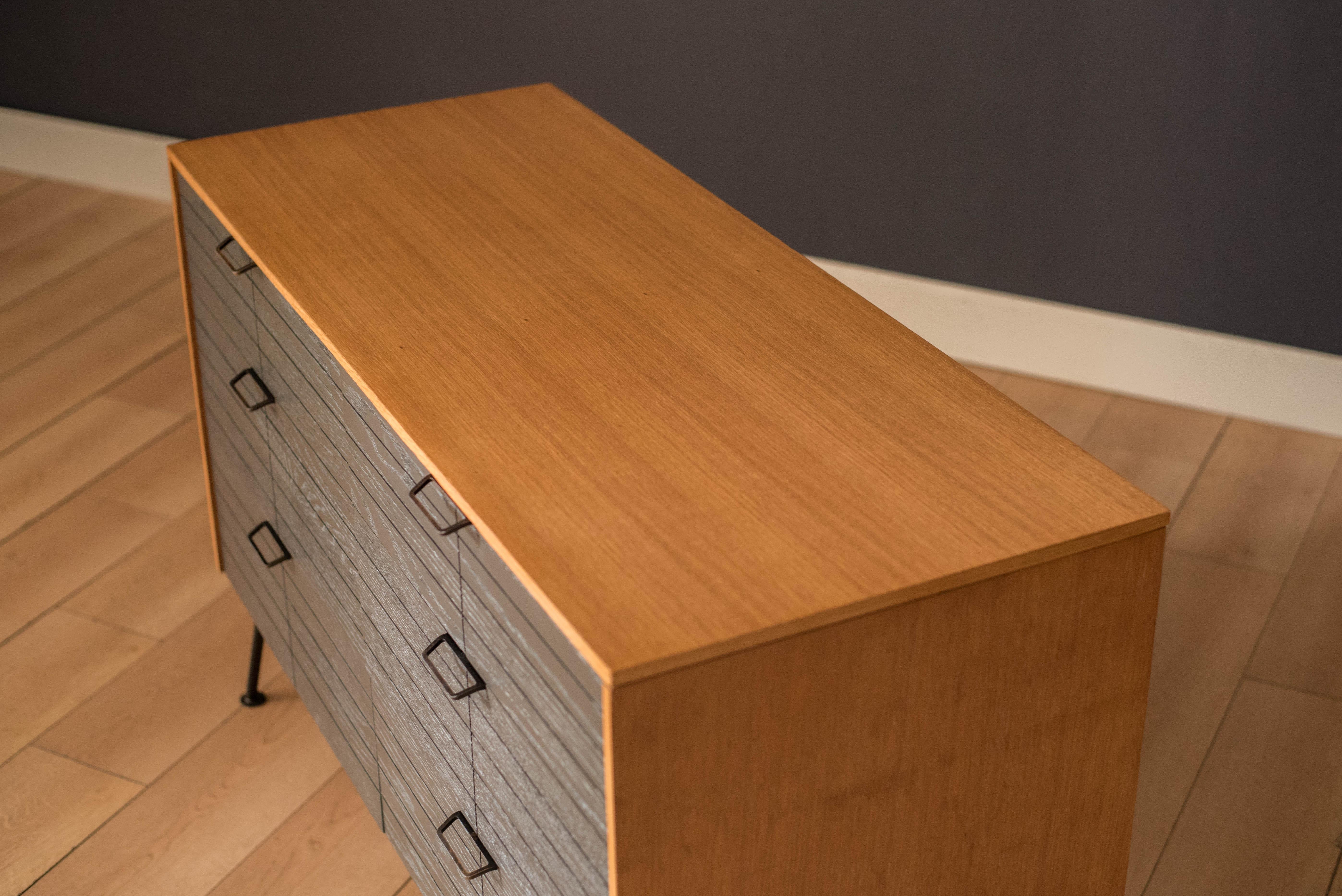 Mid-20th Century Mid-Century Modern Raymond Loewy Two-Tone Dresser for Mengel Furniture Company