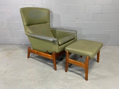 Mid-Century Modern Recliner by Folke Ohlsson for Dux in Teak