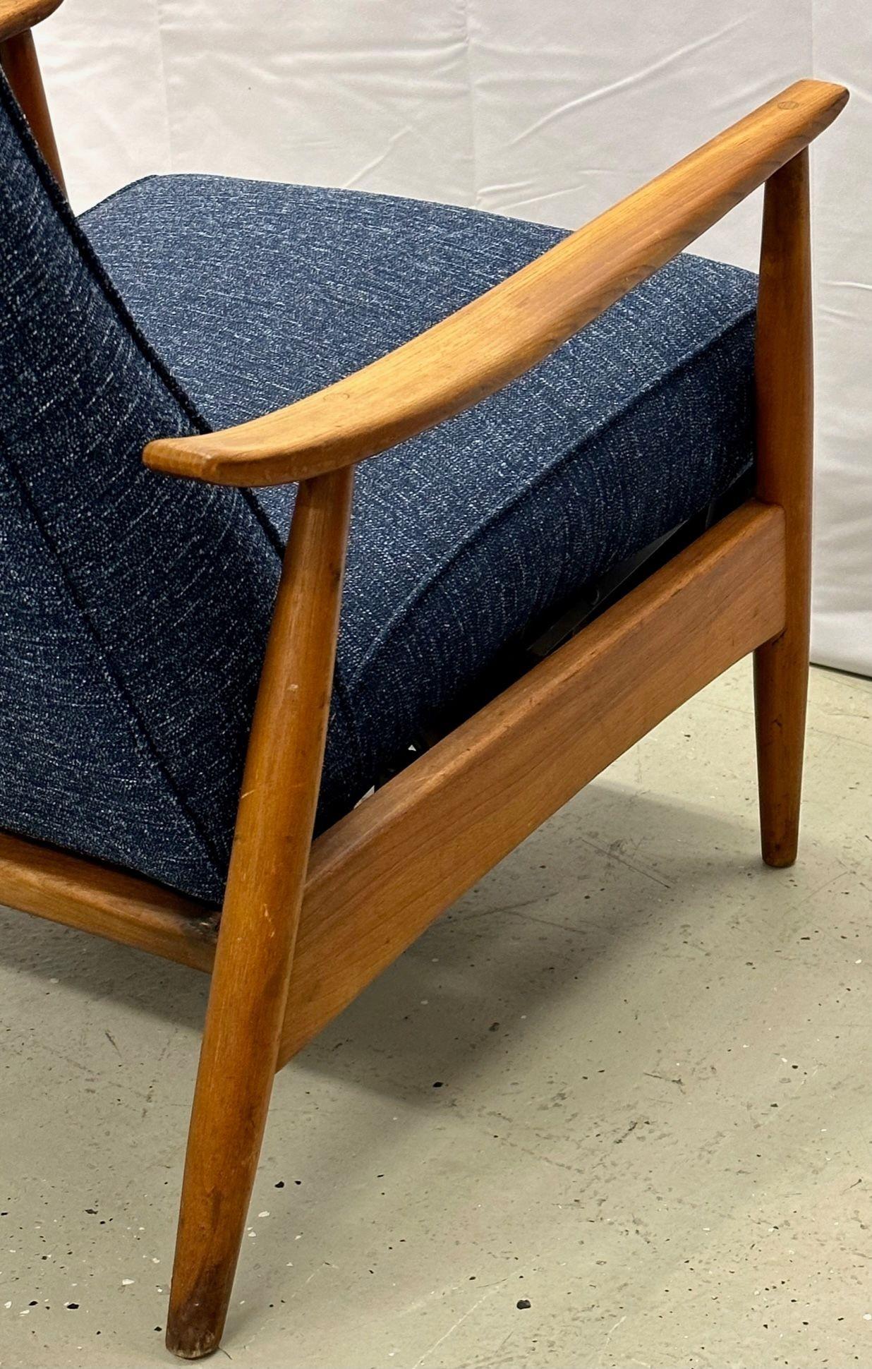 Mid-Century Modern Reclining Lounge Chair by Milo Baughman, Thayer Coggin, 1950s 7