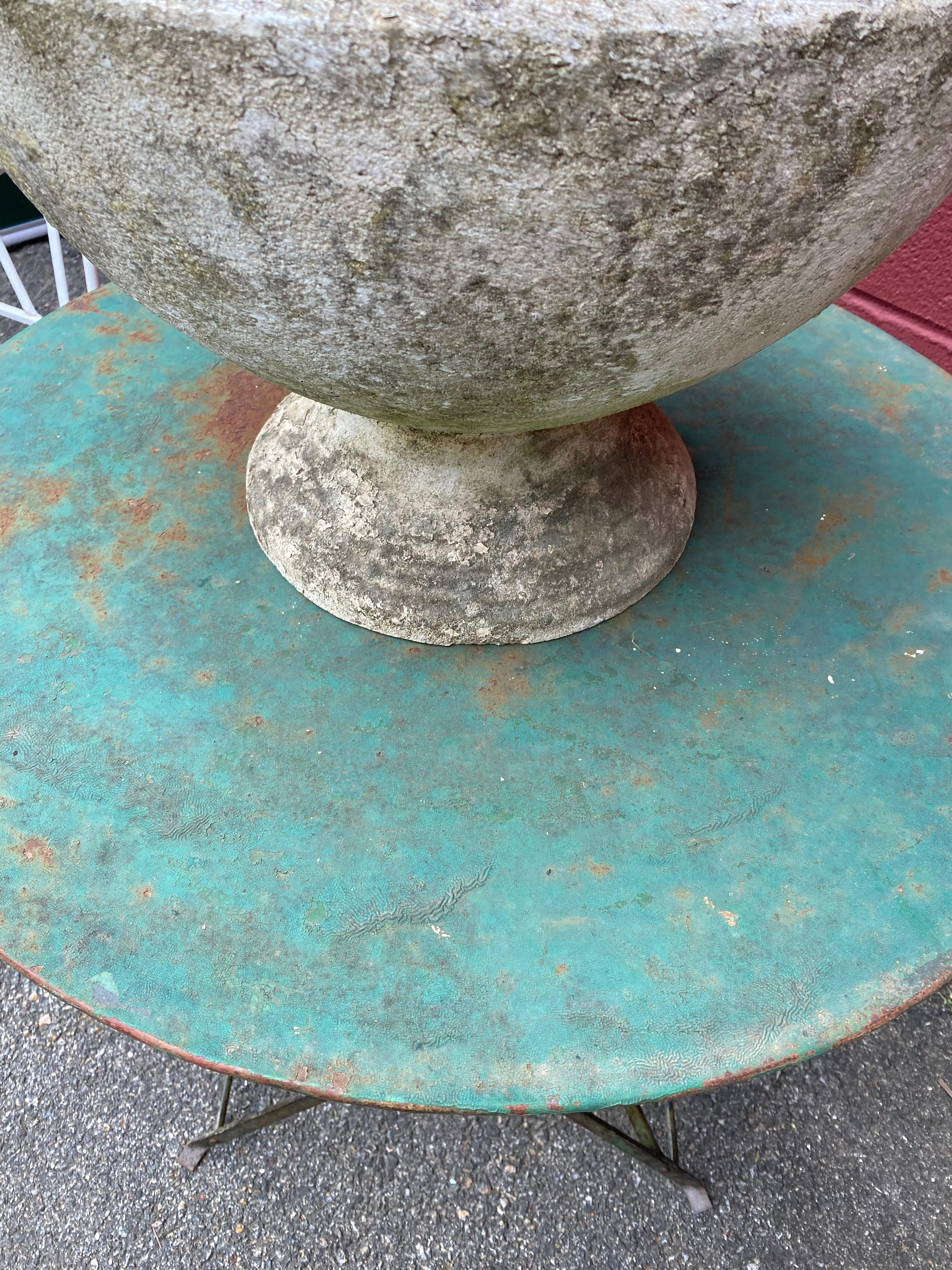 Mid-20th Century French Mid Century Modern Reconstituted Stone Planter