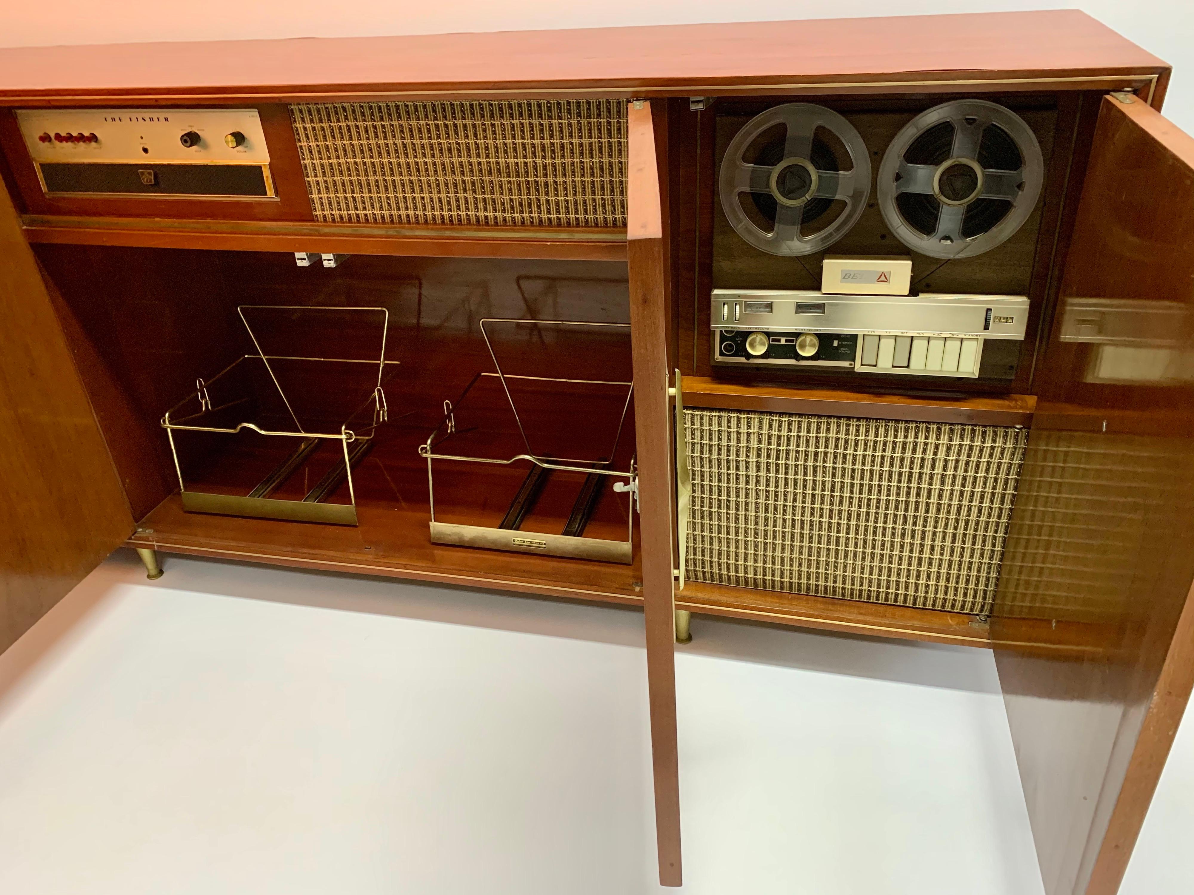 20th Century Mid-Century Modern Record Console Stereo