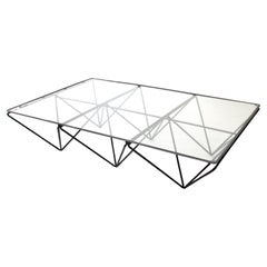 Mid-Century Modern Rectangle, Alanda, Coffee Table by Paolo Piva, Italy, 1970