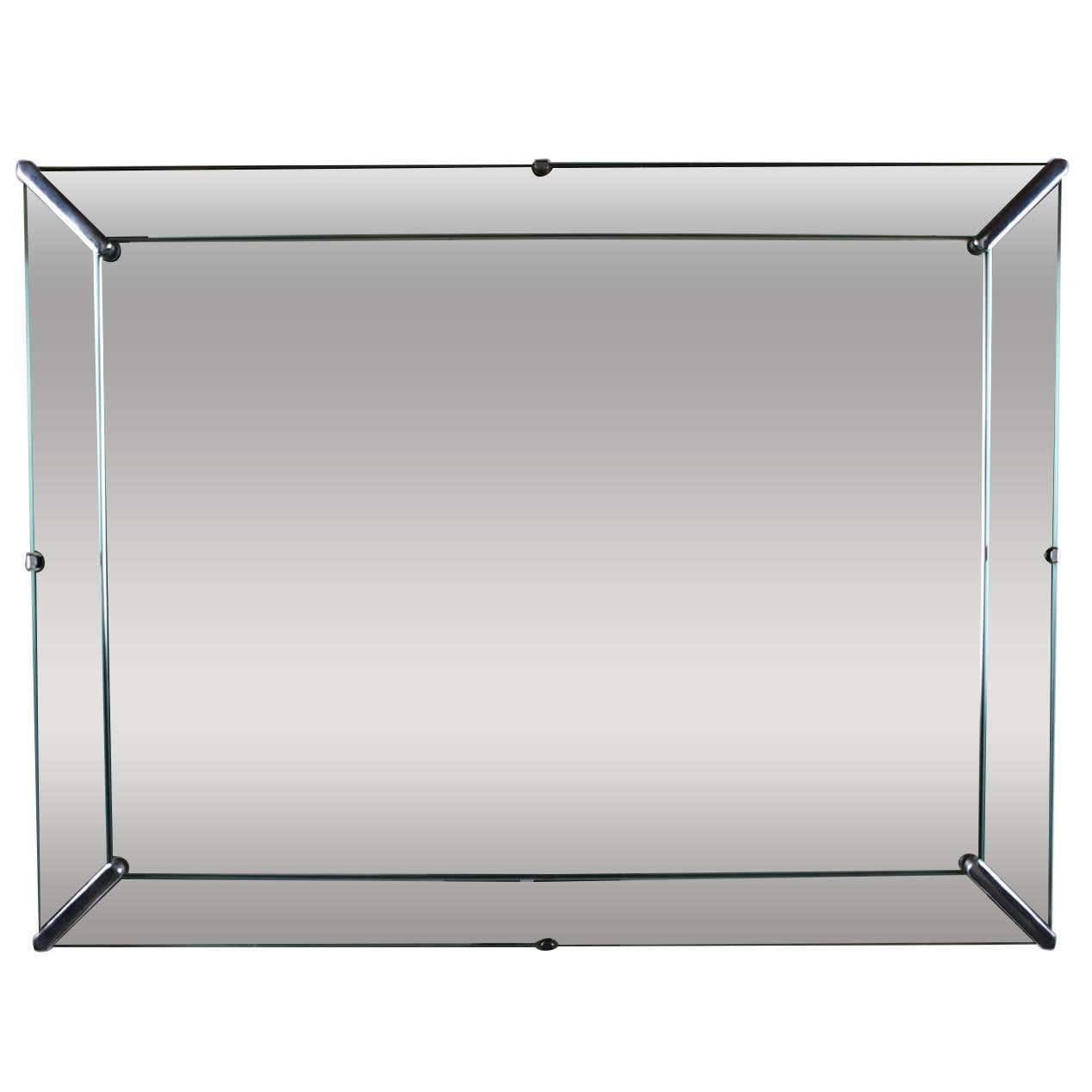Mid-Century Modern Rectangular Mirror at 1stDibs