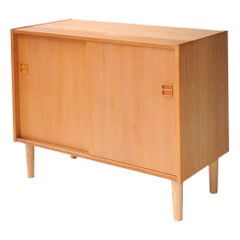 Mid-Century Modern Rectangular Oak Norwegian Sideboard, 1960