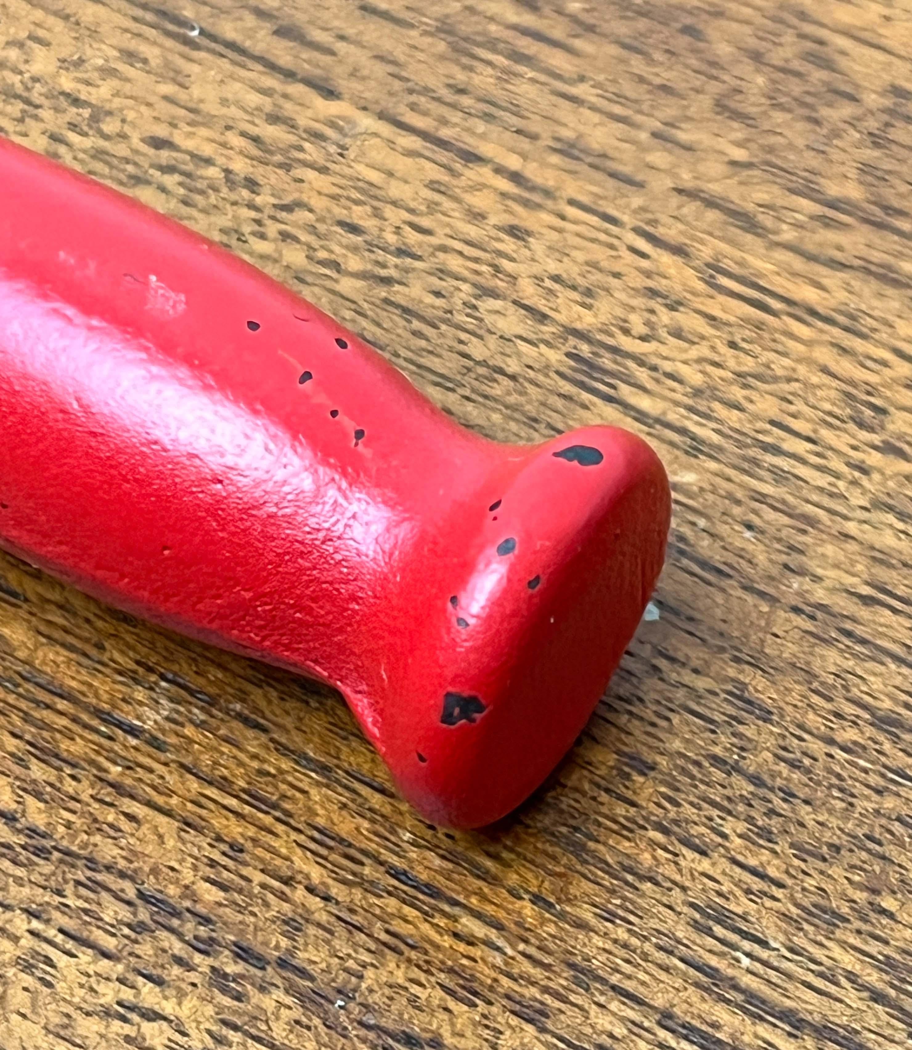 Moderner Flaschenöffner aus rotem Metall aus der Jahrhundertmitte, Finnland, 1960er Jahre im Angebot 6