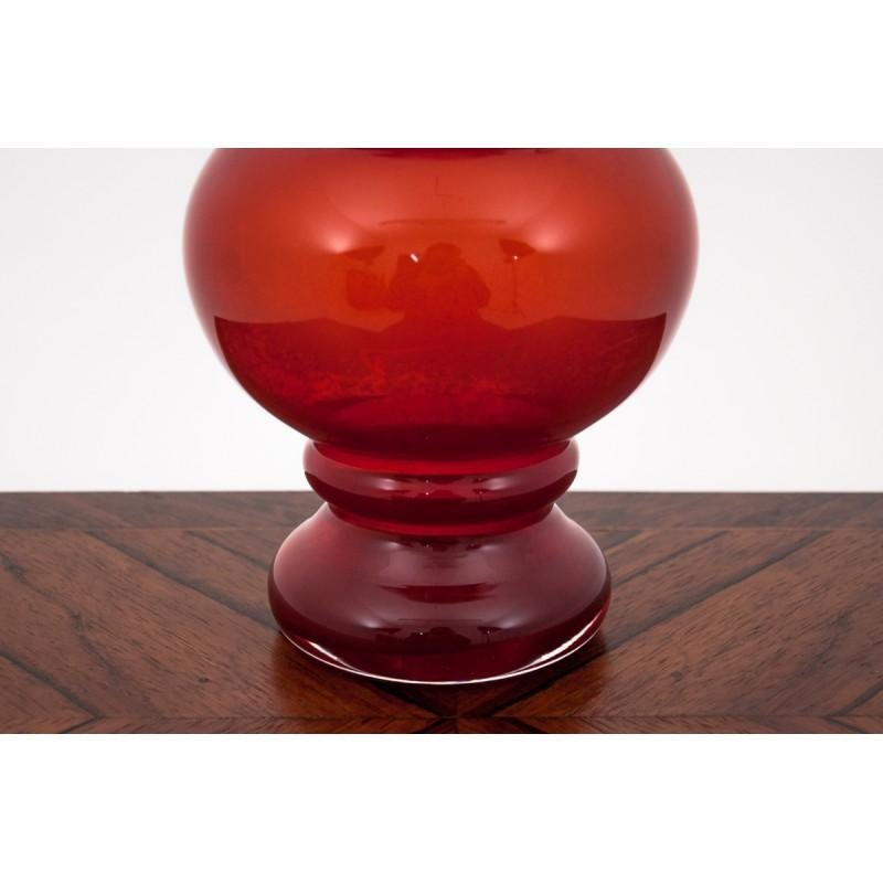 Glass jug designed by Ludwik Fiedorowicz for the 