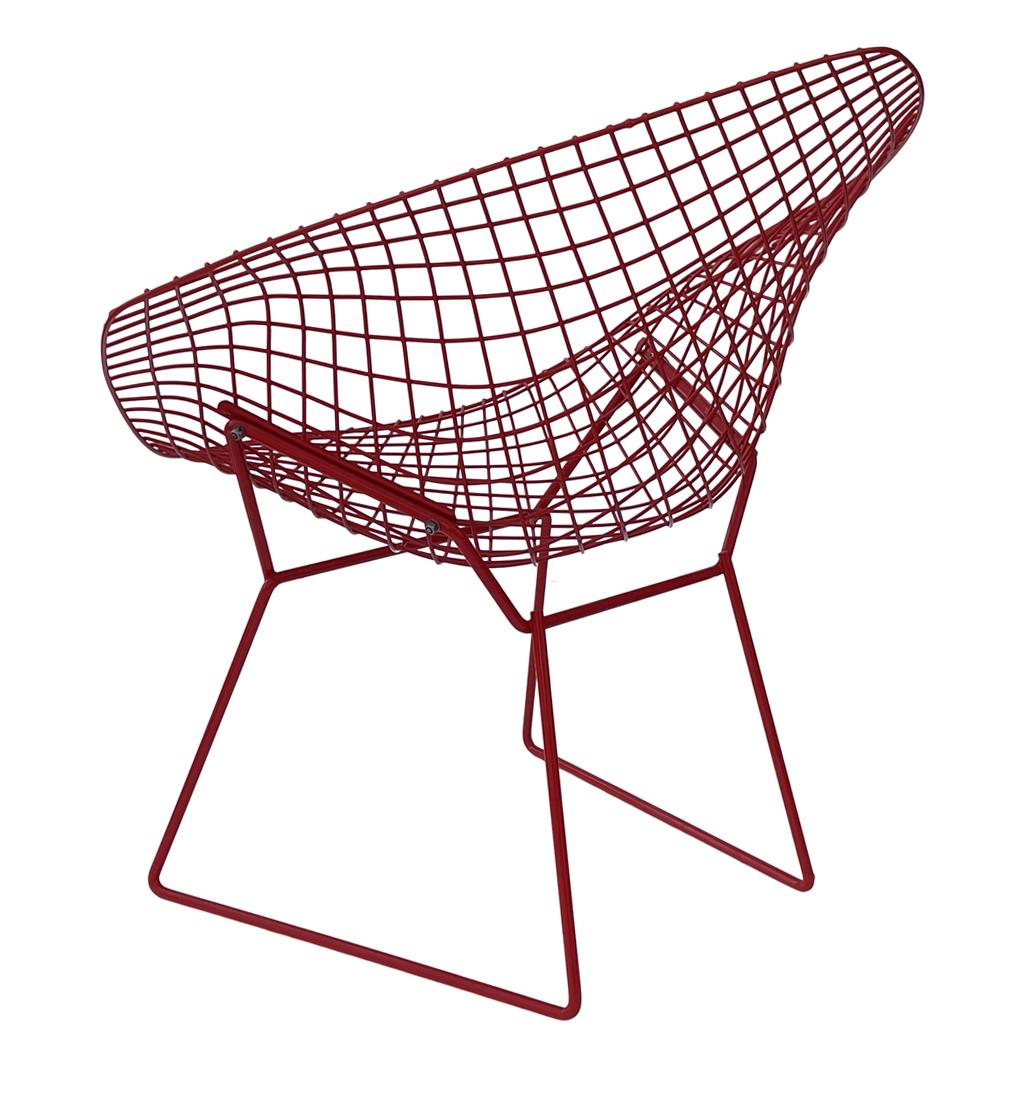 wire diamond chair