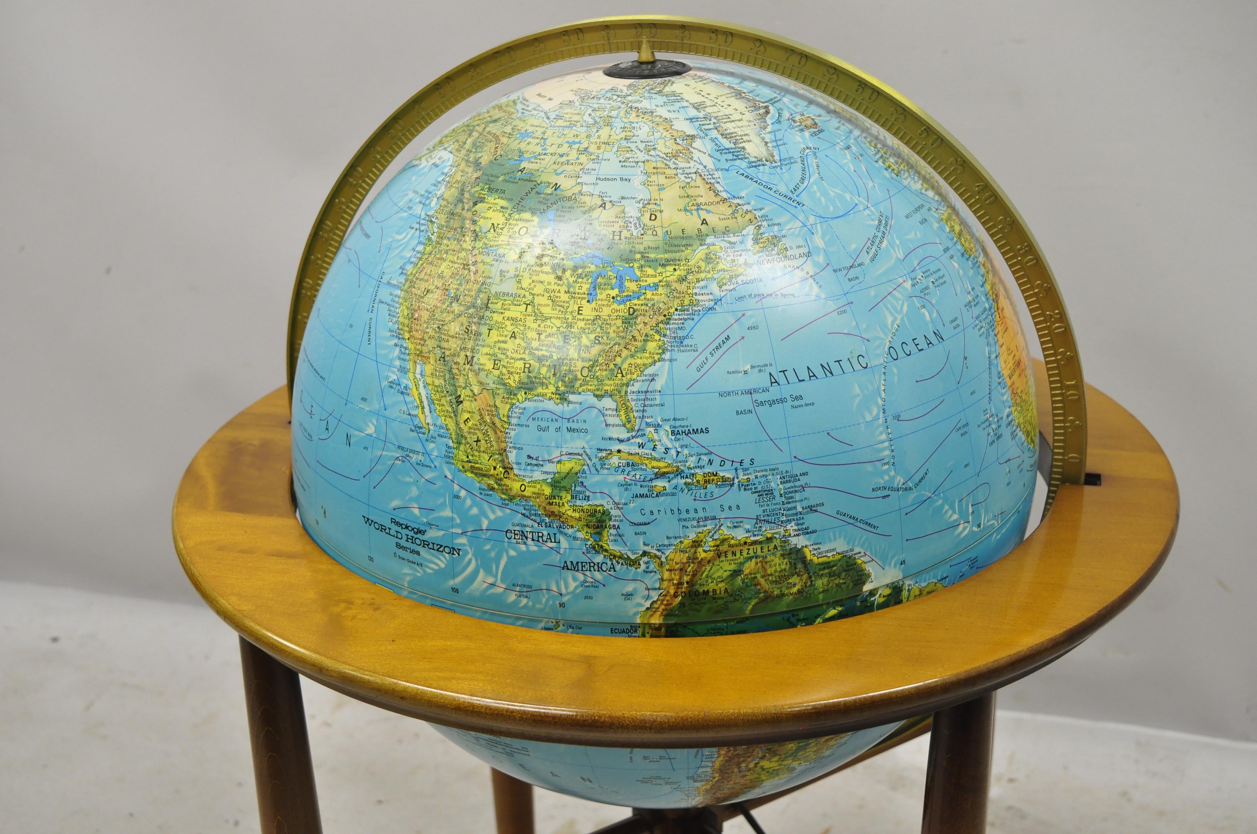 mid century globe