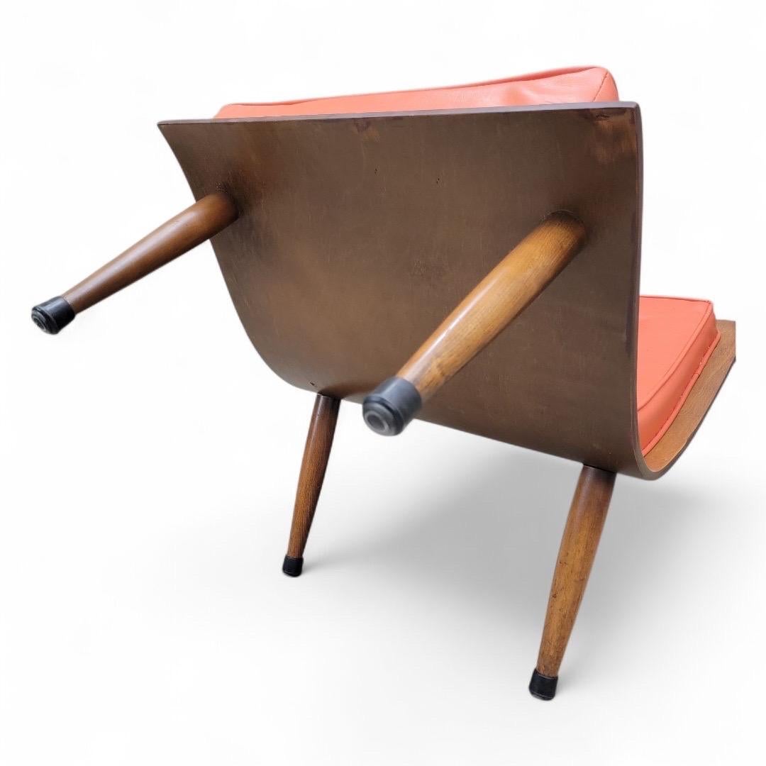 Sillas de madera curvada retro para él y para ella - Juego de 2 en venta 3
