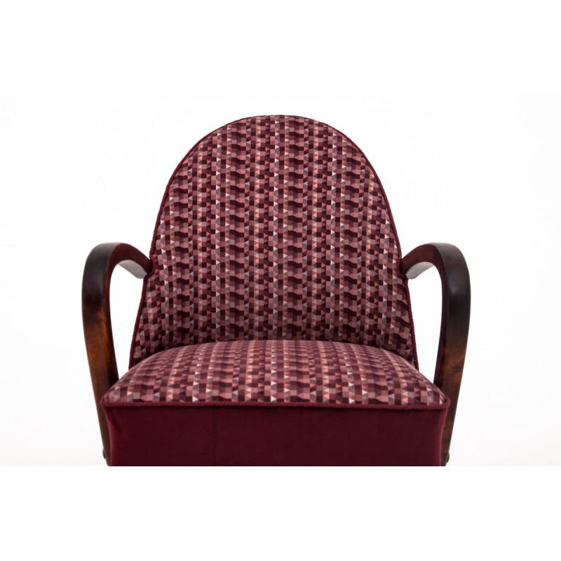 Mid-Century Modern Retro Purple Club Chairs 3