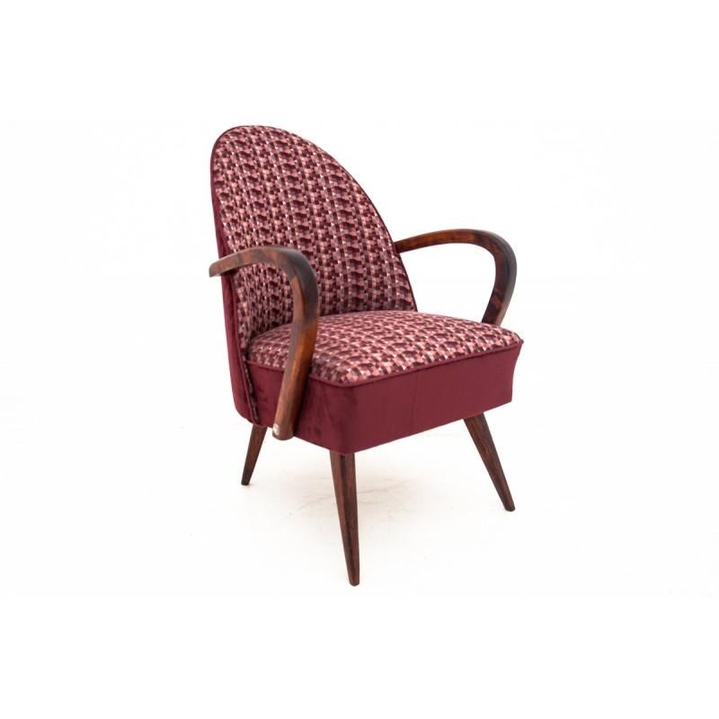 Mid-20th Century Mid-Century Modern Retro Purple Club Chairs