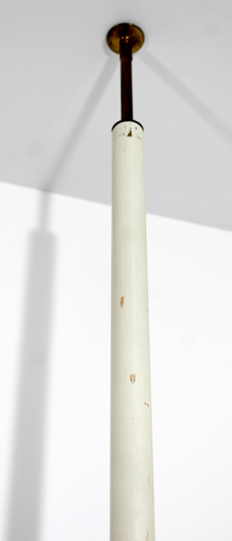 MidCentury Modern Retro Tension Pole Lamp with 4 Colored Metal and