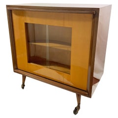 Moderner, drehbarer Barschrank aus der Jahrhundertmitte, um 1950