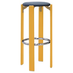 Mid-Century Modern, Rey Barstool by Bruno Rey, Color Vintage Beech, Design 1971