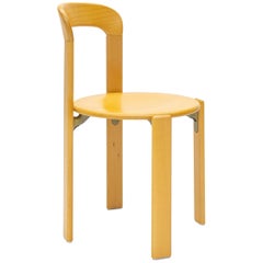 Mid-Century Modern, Rey Chair by Bruno Rey, Color Vintage Beech, Design 1971