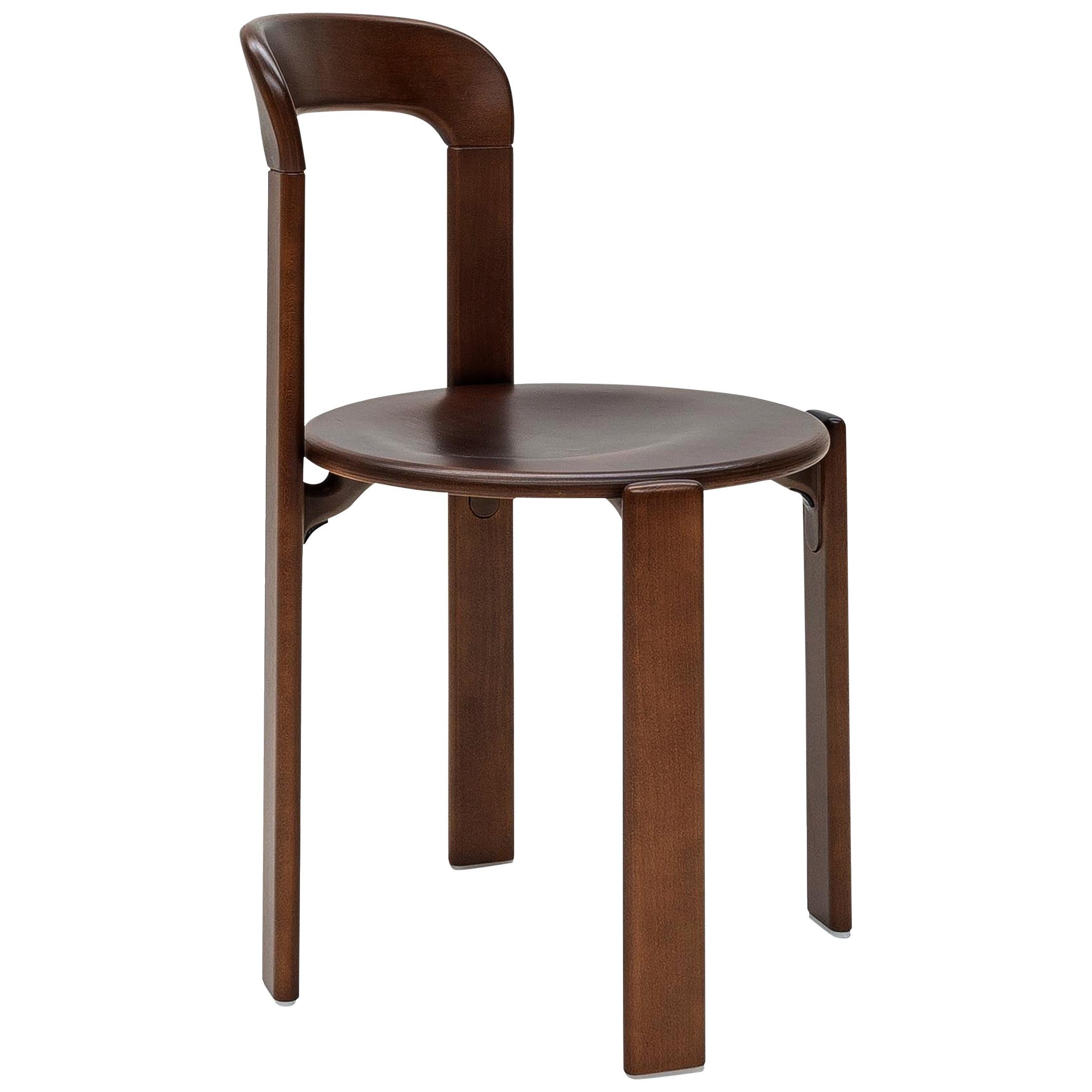 Mid-Century Modern, Rey Chair by Bruno Rey, Color Vintage Walnut, Design 1971