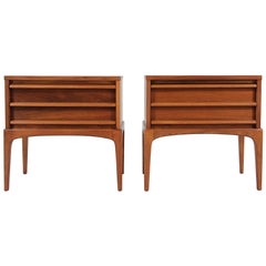 Vintage Mid-Century Modern `Rhythm` Night Stands by Lane