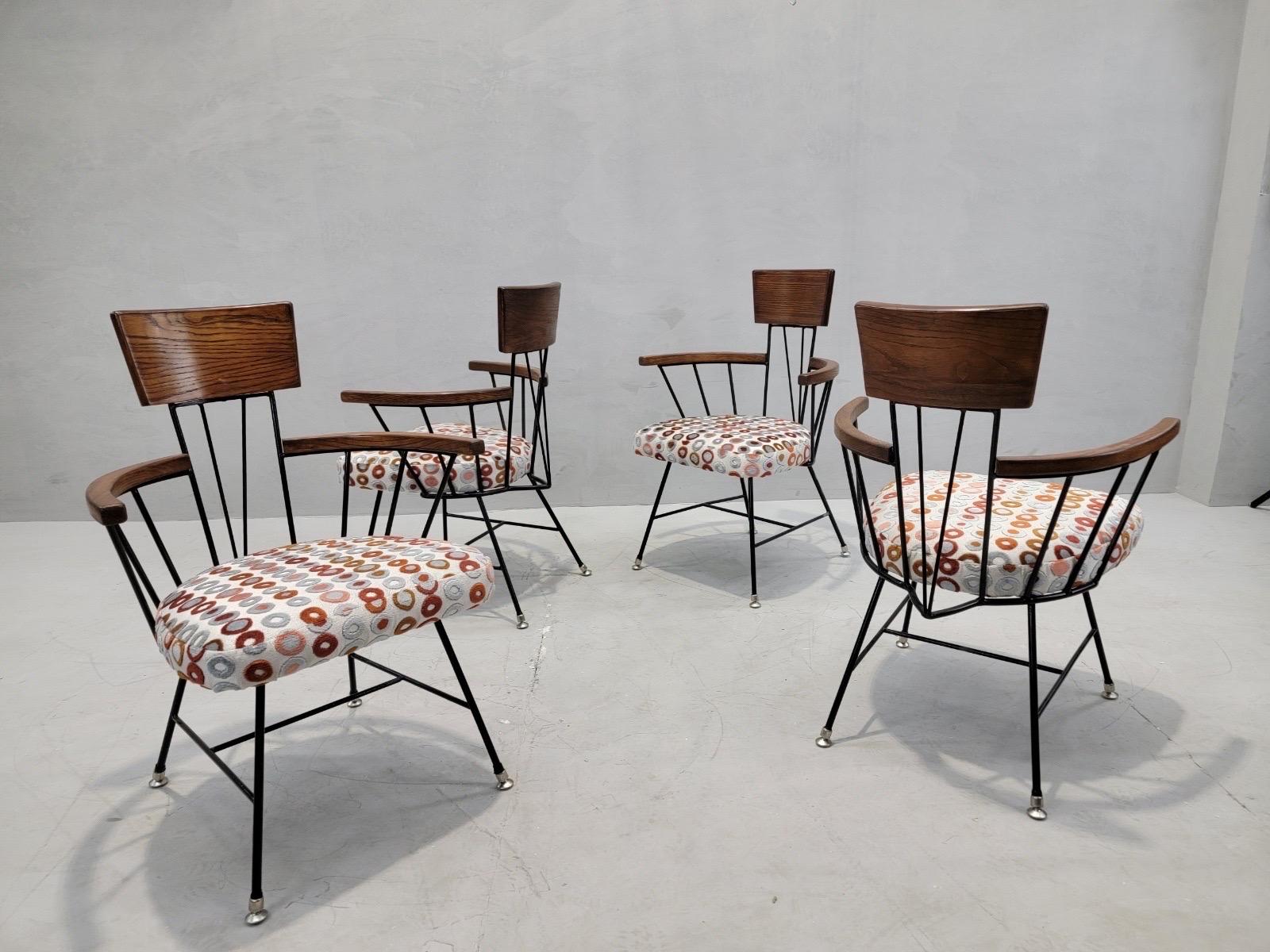 Richard McCarthy pour Selrite, table et 4 chaises de style moderne du milieu du siècle dernier en vente 3