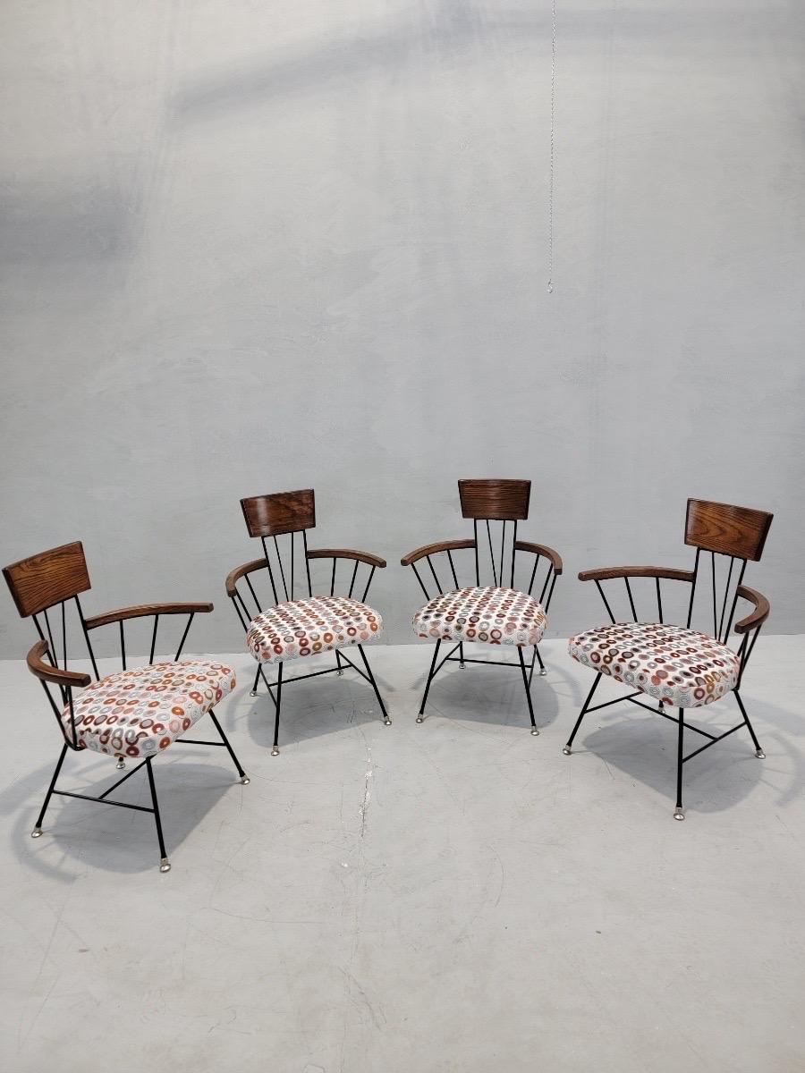 Richard McCarthy pour Selrite, table et 4 chaises de style moderne du milieu du siècle dernier en vente 9