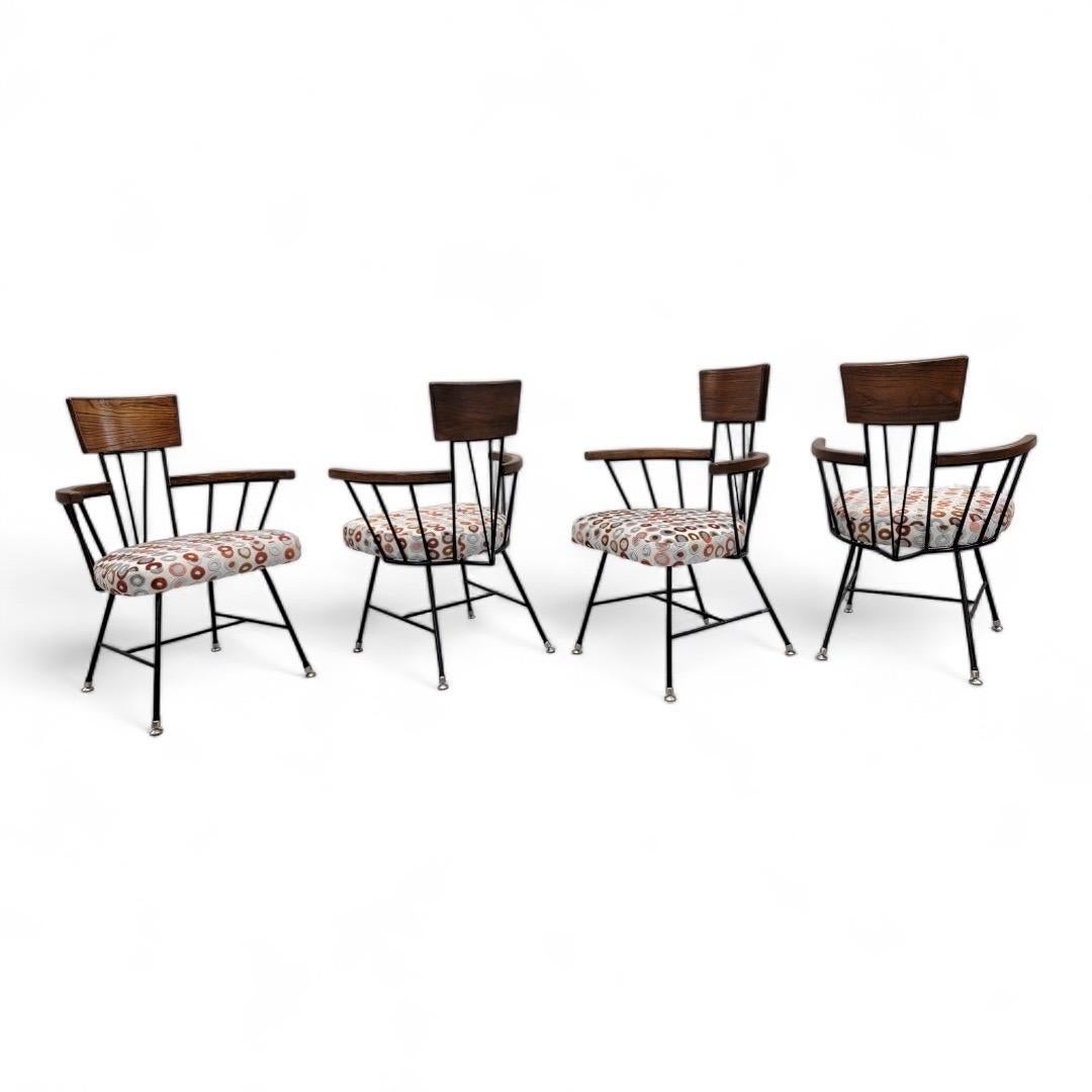 Richard McCarthy pour Selrite, table et 4 chaises de style moderne du milieu du siècle dernier Bon état - En vente à Chicago, IL