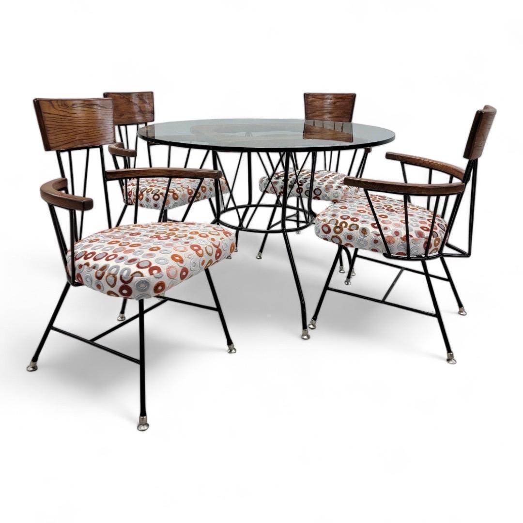 20ième siècle Richard McCarthy pour Selrite, table et 4 chaises de style moderne du milieu du siècle dernier en vente