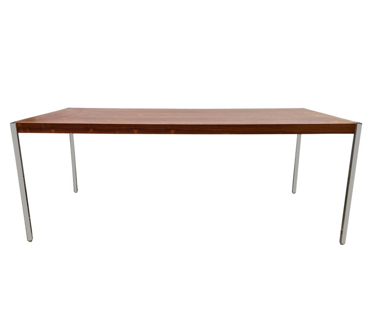 MidCentury Modern Richard Schultz Dining Table or Desk in Rosewood for