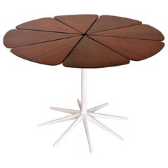 Mid Century Modern Richard Schultz Redwood Petal Dining Table for Knoll 1960s