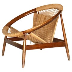 Mid-Century Modern Ringstol Lounge Chair by Illum Wikkelsø