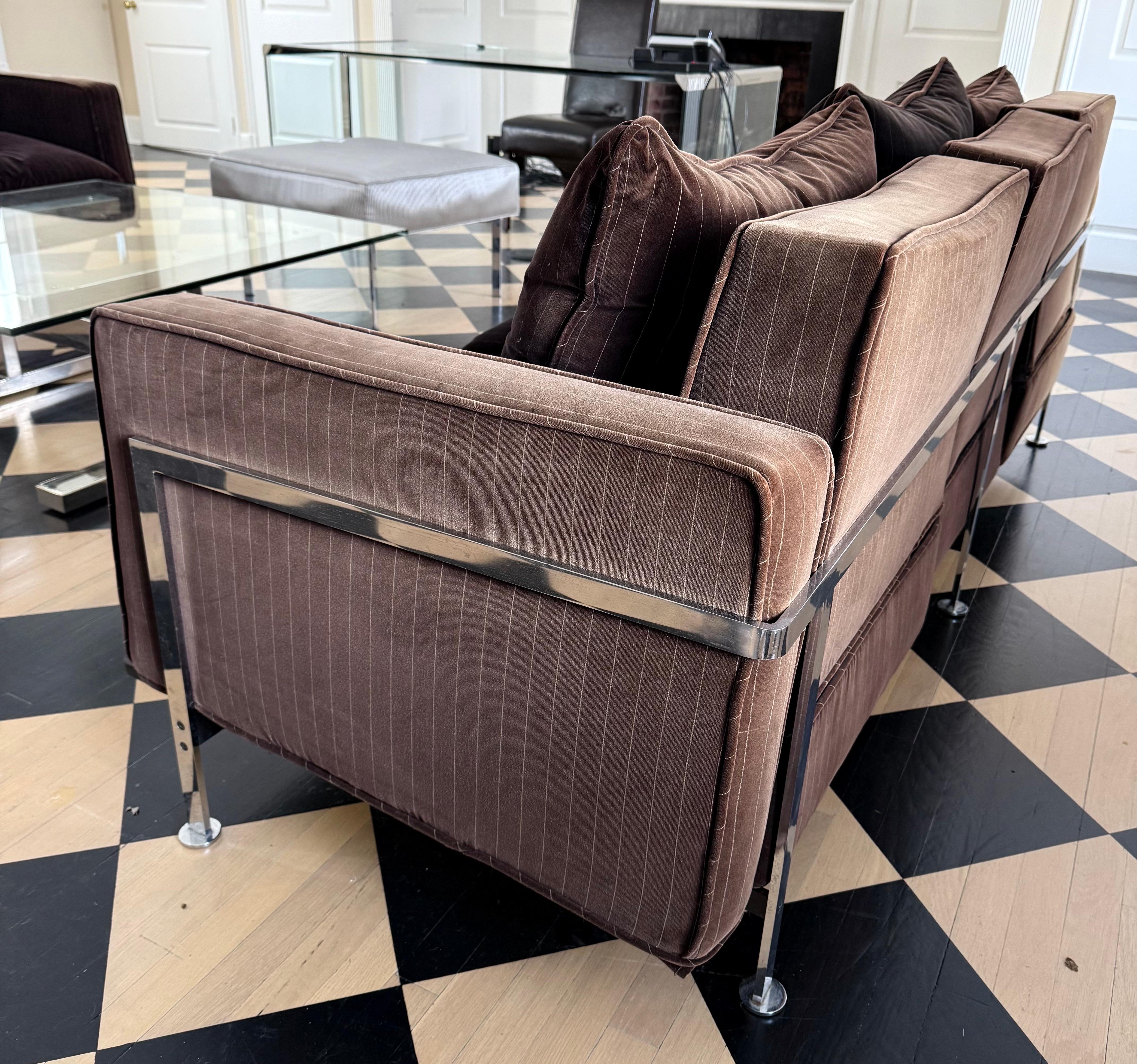 Mid-Century Modern Mid Century Modern Robert Haussmann for Hans Kaufeld De Sede RH 302 Rare Sofa