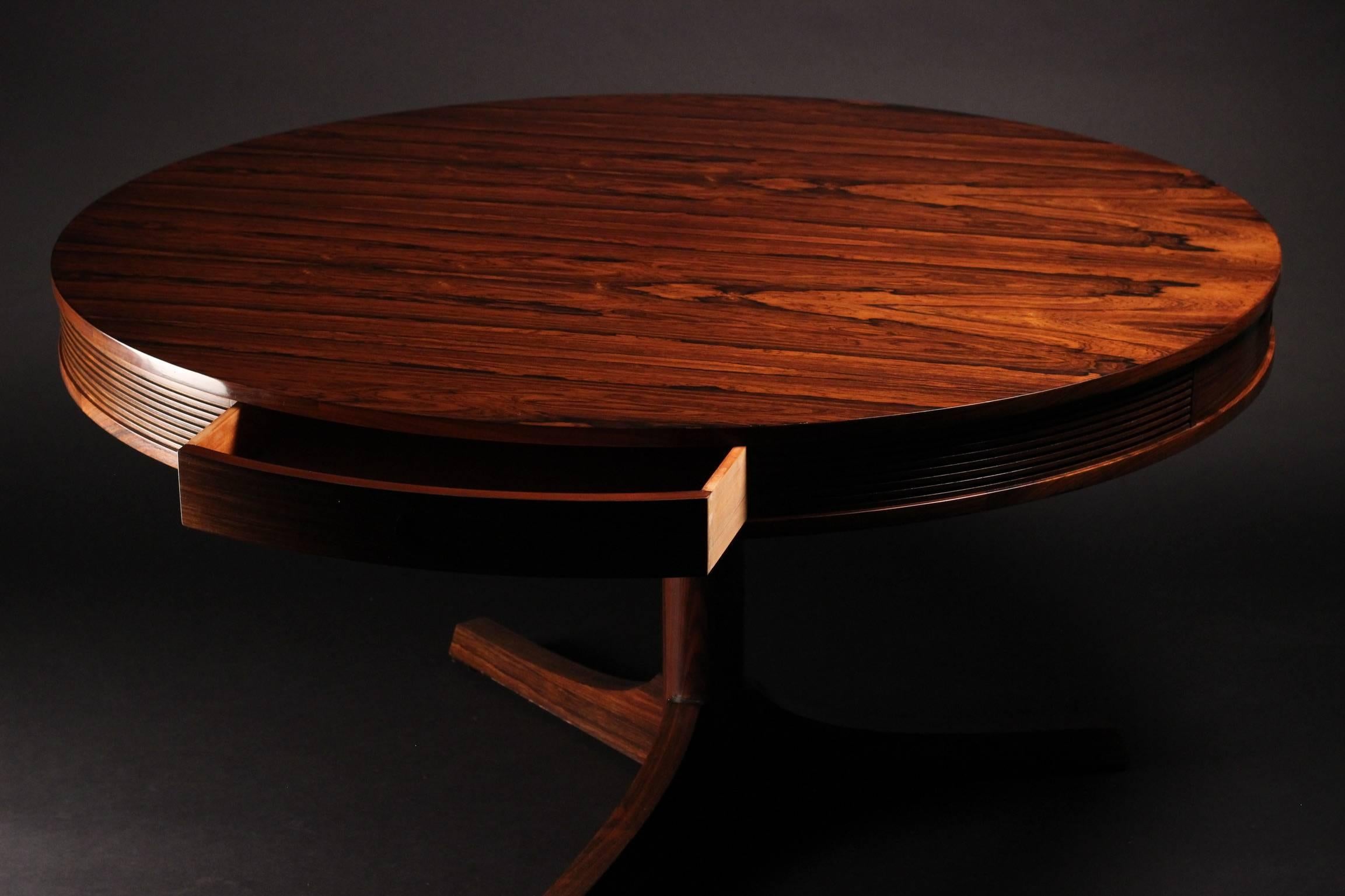 Mid-20th Century Mid-Century Modern Rosewood Dining Table by Archie Shine