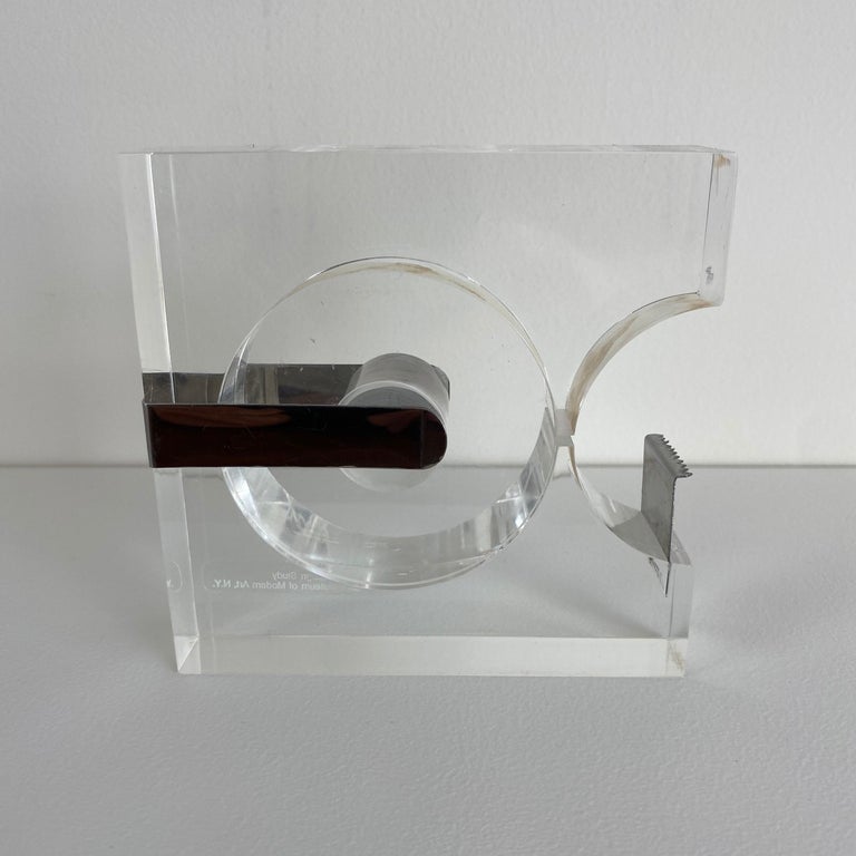 MidCentury Modern Robert P. Gottlieb Lucite Tape Dispenser at 1stDibs