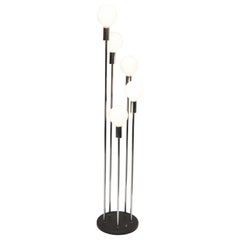 Mid-Century Modern Robert Sonneman 5-Globe Waterfall Lamp