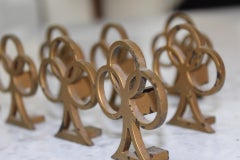 Mid-Century Modern Roberto and Mito Block Pull Knobs