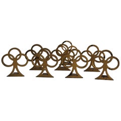 Mid-Century Modern Roberto and Mito Block Pull Knobs