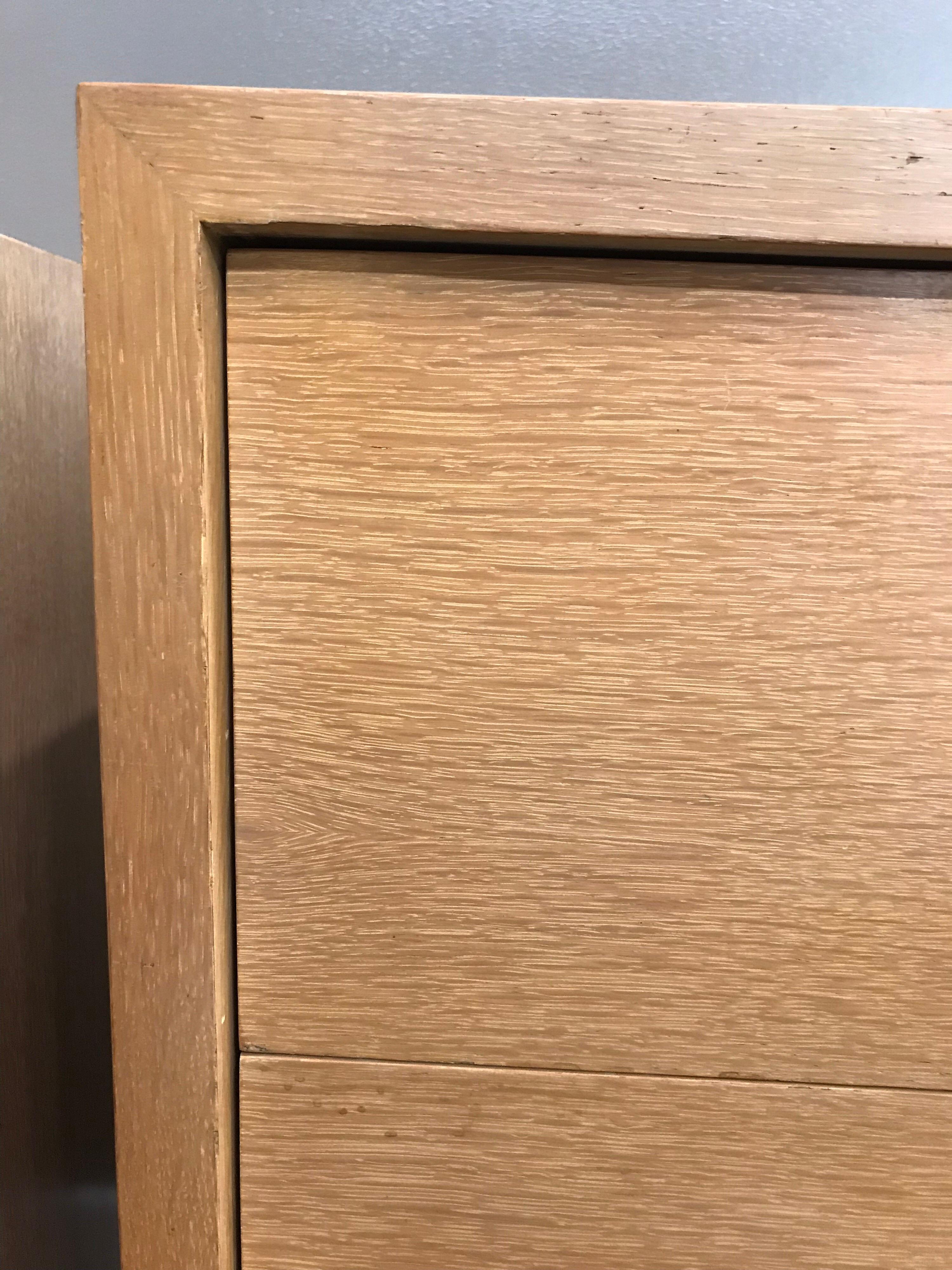 blond wood dresser
