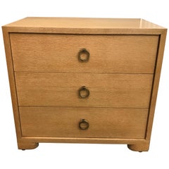 Mid-Century Modern Robsjohn Gibbings Birch Blonde Walnut Wood Chest of Drawers