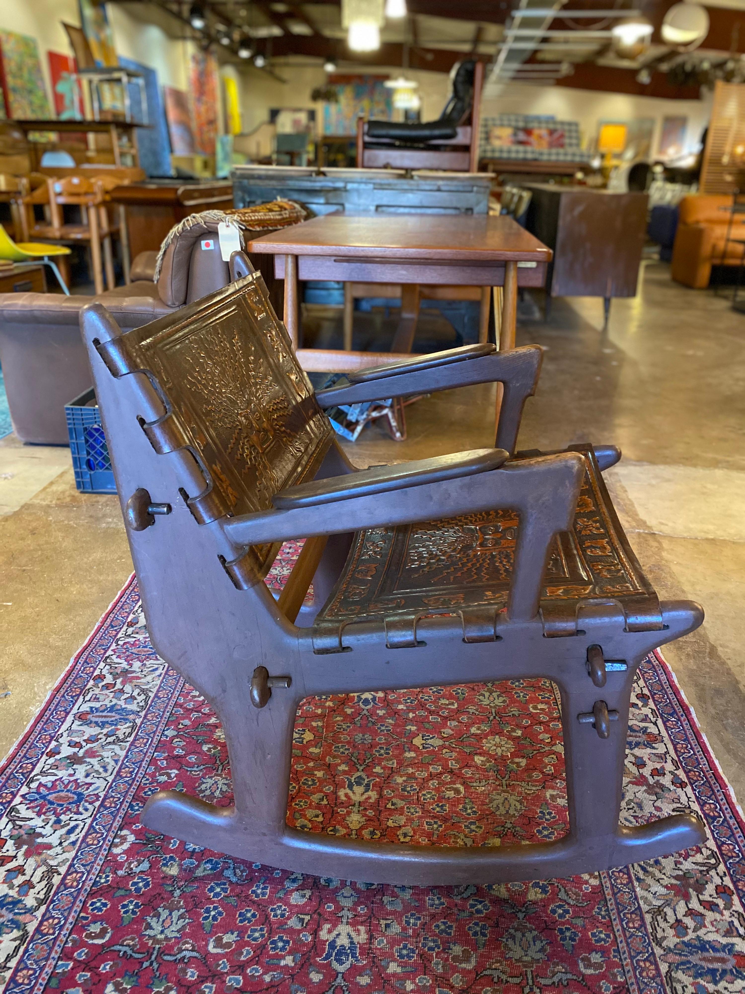 Mid-Century Modern Rocking Chair by Angel Pazmino at 1stDibs | rocking ...