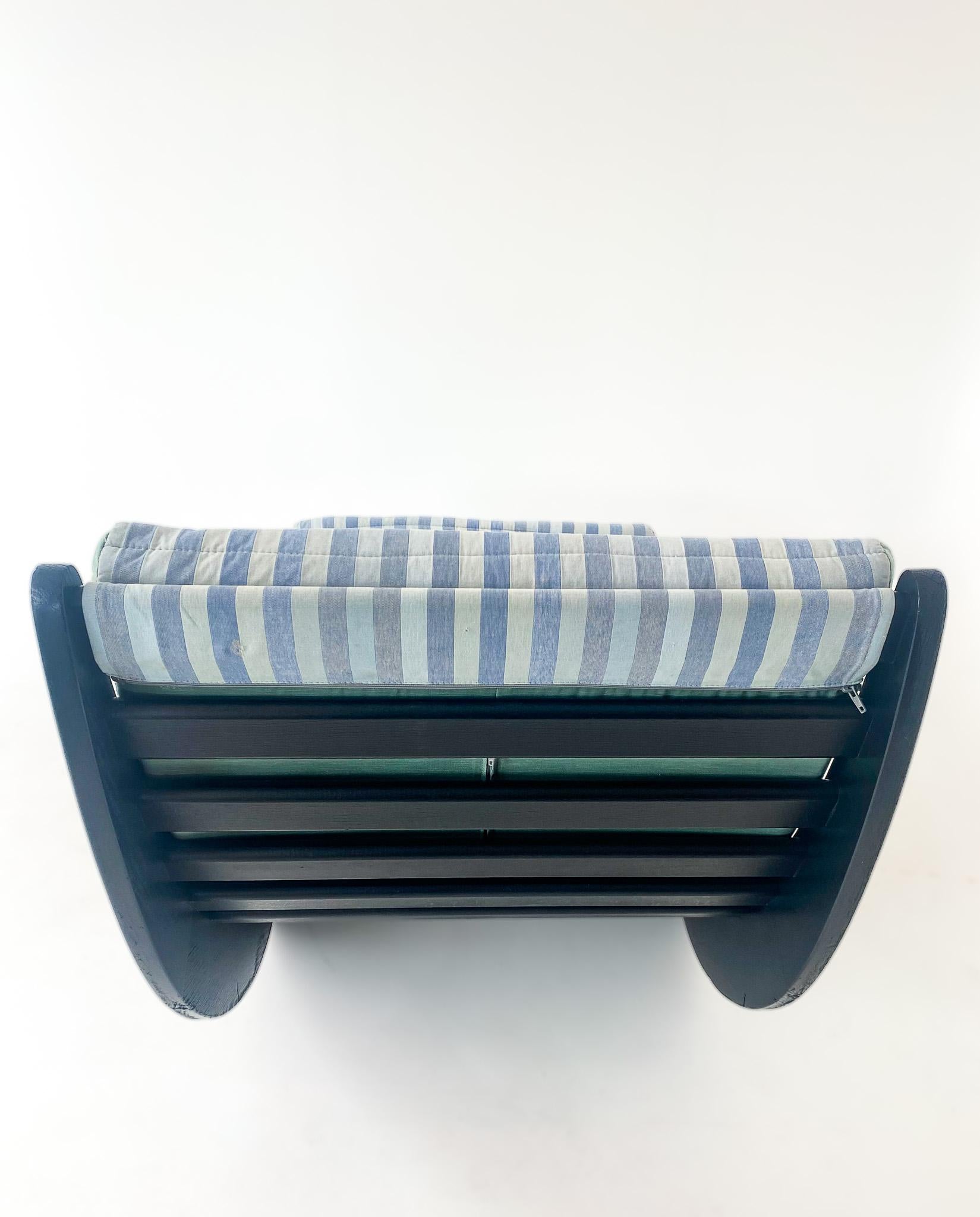 Moderner Schaukelstuhl Relaxer aus der Mitte des Jahrhunderts von Verner Panton, Deutschland, 1970er Jahre im Angebot 6